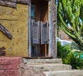 Old western swinging Saloon doors Royalty Free Stock Photo