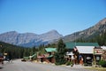 The Old Western Town of Cooke City in the Beartooth Mountains, Montana Royalty Free Stock Photo