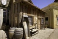 Old Western Town Movie Studio Buildings Royalty Free Stock Photo