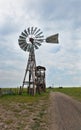 Old Western Windmill Royalty Free Stock Photo