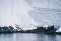 Old whaling rusty ship on Grytviken, Antarctica