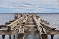 Old Wharf in the Harbor of Punta Arenas, Patagonia, Chile