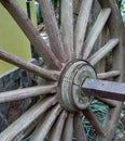 Old wheel Carriage Royalty Free Stock Photo