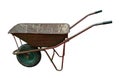 Old wheelbarrow Royalty Free Stock Photo