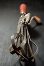 Old whisk view Royalty Free Stock Photo