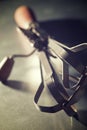 Old whisk view Royalty Free Stock Photo