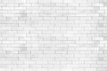 Old white brick wall texture background Royalty Free Stock Photo