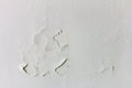 Old white ceiling with fallen off plaster Royalty Free Stock Photo