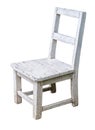 White chair isolated