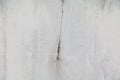 Old white concrete crack wall and copy space for add text Royalty Free Stock Photo