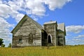 Old white country church Royalty Free Stock Photo