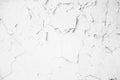 Old white crack concrete wall Royalty Free Stock Photo
