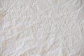 Old white crumpled paper sheet texture Royalty Free Stock Photo