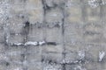 Old white decay concrete crack wall and copy space for add text Royalty Free Stock Photo