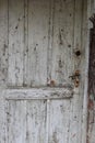 Old white door house Royalty Free Stock Photo