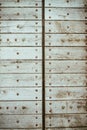 Old white doors. Wood texture Royalty Free Stock Photo