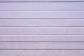 Old white gray plank wall texture for background in horizontal patterns Royalty Free Stock Photo