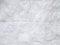 Old white handmade crumpled paper texture background Royalty Free Stock Photo
