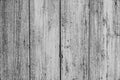 Old white painted rustic fence in vintage style. Retro wood texture background. Gray wooden table. Dirty white wood surface. Royalty Free Stock Photo