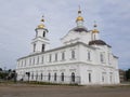 Old white stone orthodox church Royalty Free Stock Photo