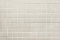 Old white tile wall background Royalty Free Stock Photo