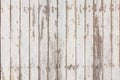 Old white wood wall panel pattern. White wooden plank texture for background Royalty Free Stock Photo