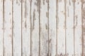 Old white wood wall panel pattern. White wooden plank texture for background Royalty Free Stock Photo