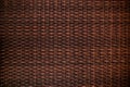 Old Wicker Texture, Weathered Brown Royalty Free Stock Photo