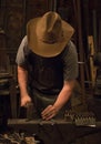 Old Wild West Blacksmith Royalty Free Stock Photo