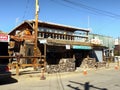 Old Wild West Cowboy Town, Ghost Town Royalty Free Stock Photo