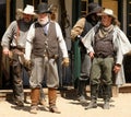 Old Wild West Gunfighters Royalty Free Stock Photo