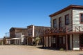 Old Wild West Town Movie Set in Mescal, Arizona