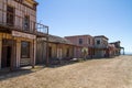 Old Wild West Town Movie Set in Mescal, Arizona Royalty Free Stock Photo