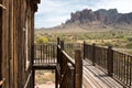 Old Wild West Town Buildings Royalty Free Stock Photo