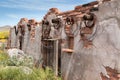 Old Wild West Town Buildings Royalty Free Stock Photo