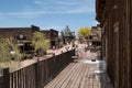 Old Wild West Town Buildings Royalty Free Stock Photo
