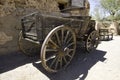 Old Wild West Town Horse Buggy Wagon Royalty Free Stock Photo