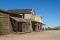 Old Wild West Town Movie Set in Arizona Royalty Free Stock Photo