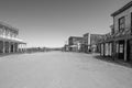 Old Wild West Town Movie Set in Arizona Royalty Free Stock Photo