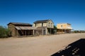 Old Wild West Town Movie Set in Mescal, Arizona