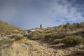 Old wind mill for mineral grinding