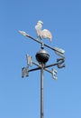 Old wind vane also called weathervane