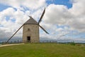 Old windmill in Brittany, France