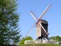 Old windmill in Bruges