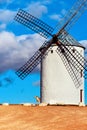 Old windmill in Campo de Criptana, Spain