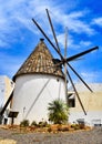 Old windmill in Carboneras, Spain