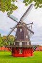 Old windmill in Copenhagen. Denmark.