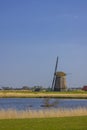 Old windmill near Alkmaar, The Netherlands Royalty Free Stock Photo