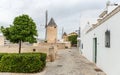 Old windmill in Palma de Mallorca Royalty Free Stock Photo