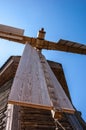 Old windmill in the Russian countryside Royalty Free Stock Photo